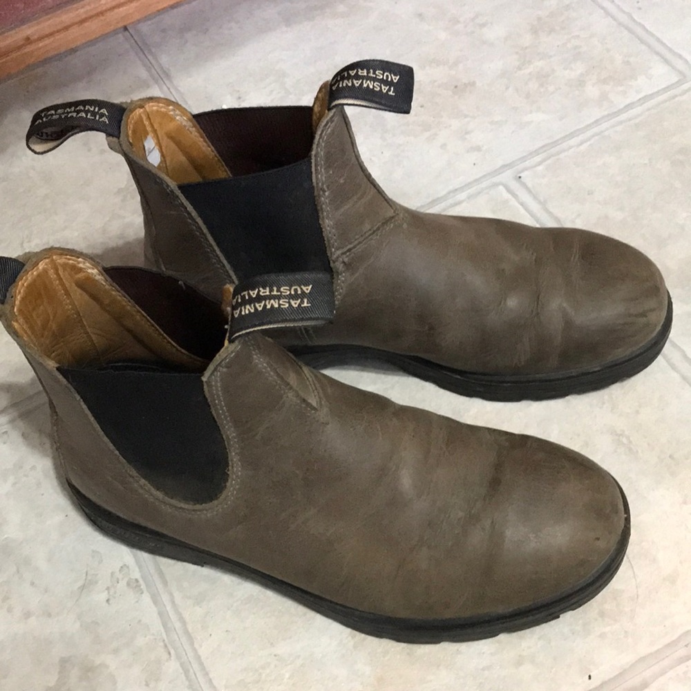 Steel Grey Used Blundstone aus 7 unisex